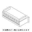 モレックス 2.5mmピッチ 中継用リセプタクルハウジング 極数2(10個入) 