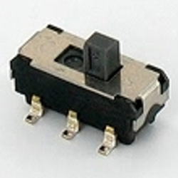 アルプス電気 スライドスイッチ(1回路2接点・Vertical