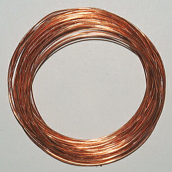 ノーブランド品 ポリウレタン銅線 0.5mm 10m(±2%)巻 【UEW0.5L10】