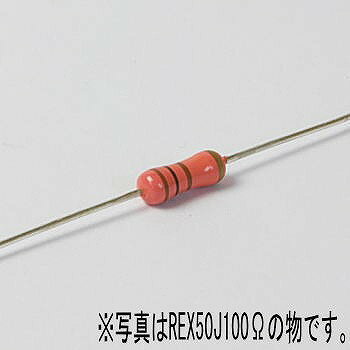 タクマン 1/4Wオーディオ用カーボン抵抗 5.1KΩ 緑茶赤金 【REX25J5.1KΩB】