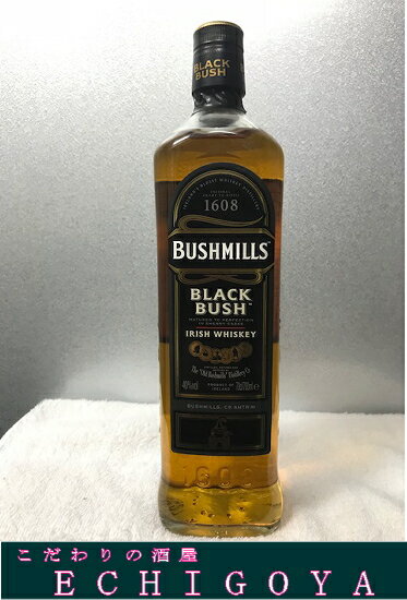 [楽天最安値に挑戦中！][正規品] BUSHMILLS BLACK BUSH ブラック ブッシュ 40度 700ml