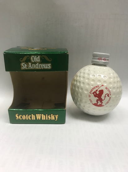 (希少・レア・ミニチュア古酒) old st.Andrews オールド セント アンドリュー スコッチ ウイスキー 43度 50ml