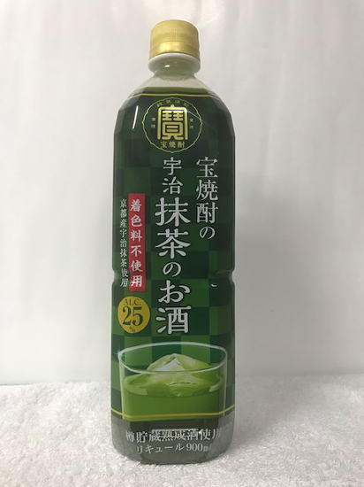 [楽天最安値に挑戦中！！] 宝焼酎の宇治抹茶のお酒 25度 900ml