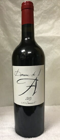 ドメーヌ・ド・ラ Domaine de l'A カスティヨン・コート・ド・ボルドーAC 2013年 赤 フルボディ750ml