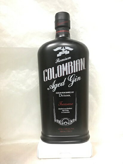 コロンビアンエイジドジン トレジャー 43度 700ml