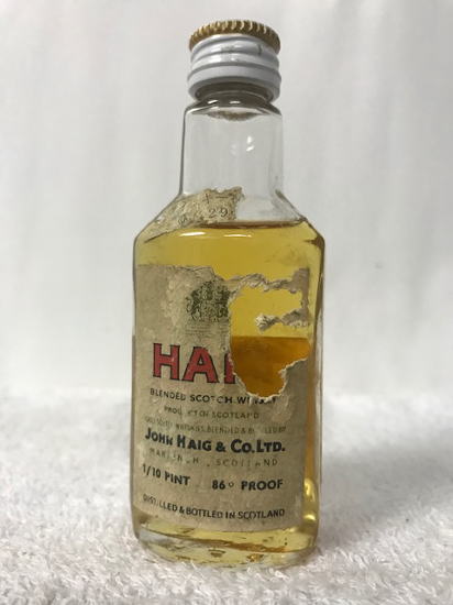 (ミニチュア・古酒・レトロ) 　HAIG ヘイグ　43度 47ml