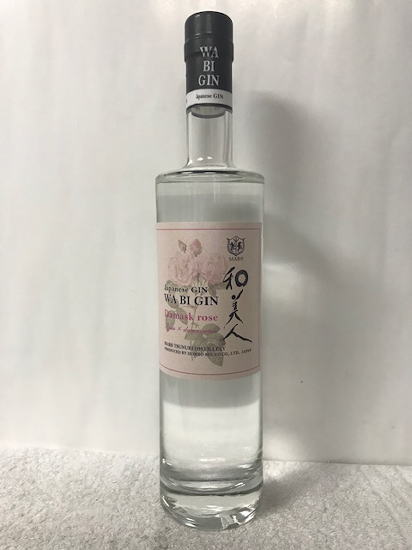 ジャパニーズジン 和美人 ダマスローズ WA BI GIN 45度 495ml