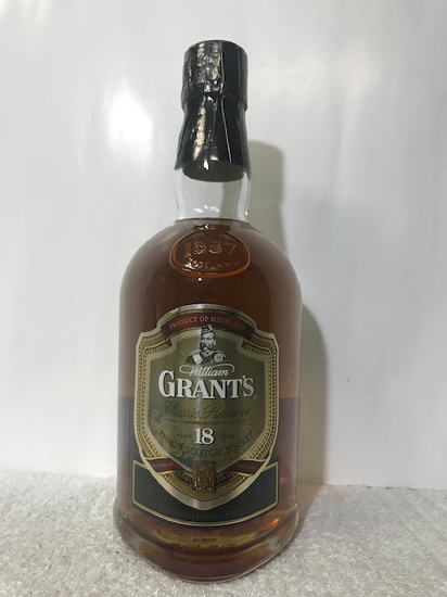 (正規品・終売品・レア・大古酒) 正規品。(メルシャン) GRANT'S 18YEARS グランツ 18年 40度 700ml 箱無