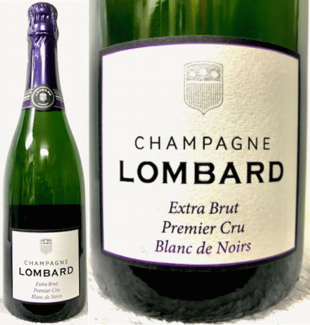 ［送料無料のお買い得！！(一部地域は送料がかかります。)］ CHAMPAGNE LOMBARD (正規品) ロンバール エクストラ・ブリュット プルミエ・クリュ ブラン・ド・ノワール 白・辛口750mlのサムネイル