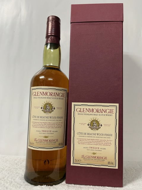 (希少・レトロ・古酒) GLENMORANGIE COTE DE BEAUNE WOOD FINISH グレンモーレンジ コート デュ ボーヌ ウッド フィニッ...
