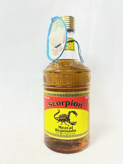 非常に希少な少量生産！日本に僅か30本入荷です。 スコーピオン メスカル ・レポサド 40度 750ml