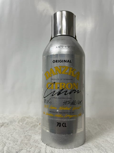 (正規品) (希少・古酒・オールドボトル) DANZKA CITRON ダンツカ シトロン ウオッカ 40度 700ml