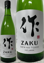 三重県:清水清三郎商店株式会社 作 ZAKU 玄乃智 純米 750ml