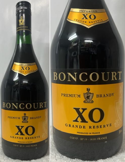 (カミュ社系列フレンチブランデー) BONCOURT ボンクール XO プレミアム ブランデー グランド リザーブ 38度 1000ml