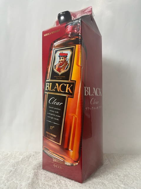 ブラックニッカ ブラックニッカ クリア 37度 紙パック 1800ml