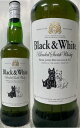 (正規品) ブラック&ホワイト 40度 700ml