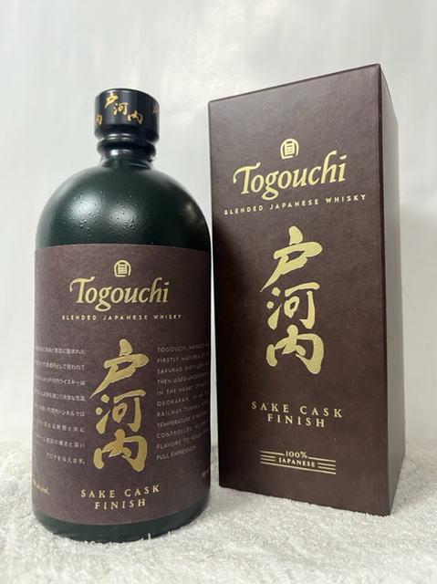 (広島県:株式会社 サクラオブルワリーアンドディスティラリー) 戸河内 SAKE CASK FINISH 40度 700ml 箱付