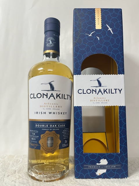 (正規品) クロナキルティ シングル バッチ ダブルオーク プレミアム アイリッシュウイスキー 箱付 43.6度 700ml