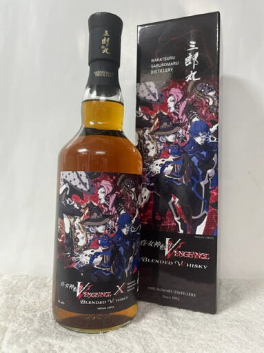 (数量限定) 富山県:若鶴酒造(三郎丸蒸留所) 三郎丸 真・女神転生 5 V Vengeance 三郎丸ブレンデッドウイスキー 専用箱付 46度 700ml (数量限定) 富山県:若鶴酒造(三郎丸蒸留所) 三郎丸 真・女神転生 5 V Vengeance 三郎丸ブレンデッドウイスキー 専用箱付 46度 700ml