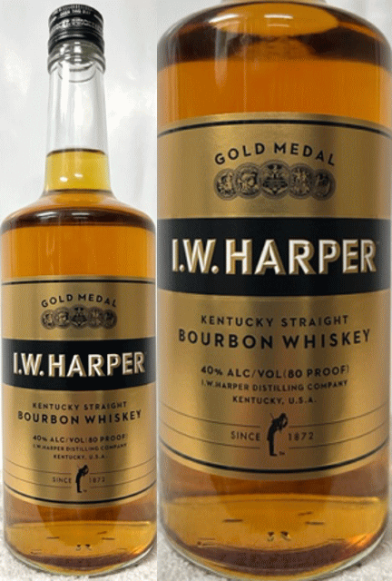 I.W.HARPER I.W.ハーパー ゴールドメダル バーボンウイスキー 40度 700ml