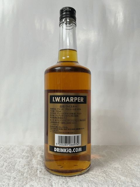 I.W.HARPER I.W.ハーパー ゴールドメダル バーボンウイスキー 40度 700ml