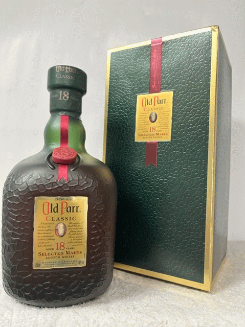 (希少・レア・正規品・旧ボトル) オールドパー 18年 46度 750ml 箱付 (MHD-124)