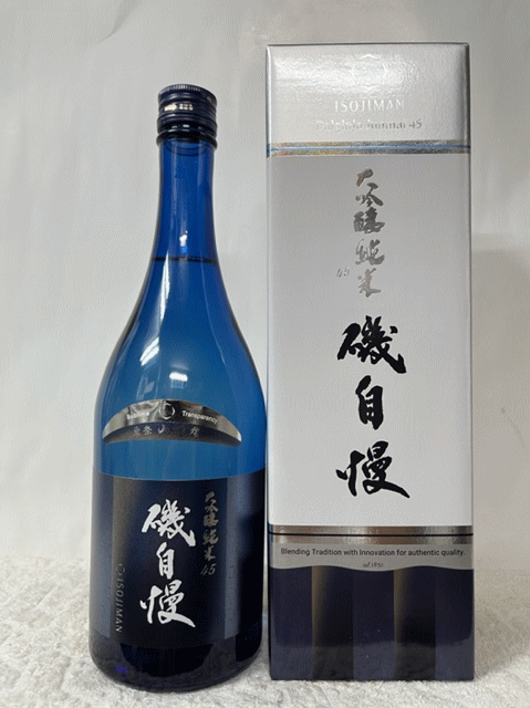 ［全国送料&クール便代無料！!］磯自慢 大吟醸純米 45 東条 秋津産特上山田錦100% 720ml 箱付 (要冷蔵)のサムネイル