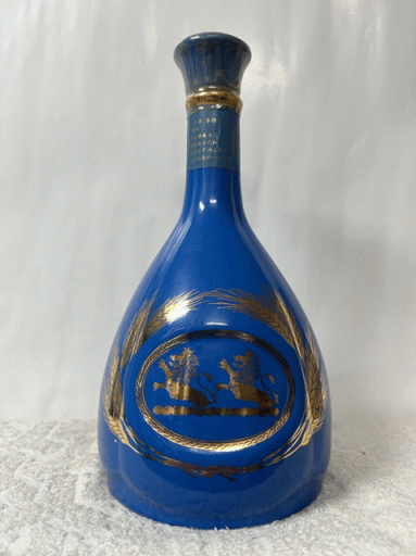 (レトロ・レア・古酒) ホワイト& マッカイ ブルーデキャンタ 陶器 43度 750ml 箱無 (レトロ・レア・古酒) ホワイト& マッカイ ブルーデキャンタ 陶器 43度 750ml 箱無