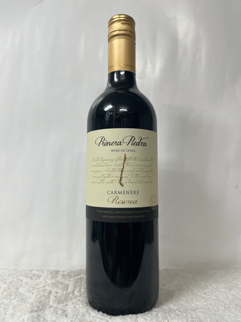 プリメラ・ピエドラ リゼルバ カルメネール 赤 フルボディ 13度 チリワイン 750ml(4)