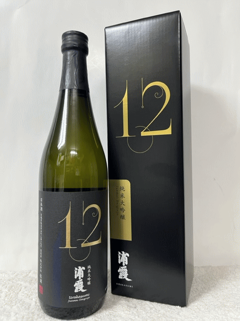 浦霞 純米大吟醸 浦霞 No.12 山田錦100% 720ml 箱付