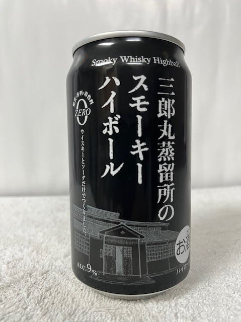 (富山県・若鶴酒造) 三郎丸蒸留所のスモーキーハイボール 9％ 350ml