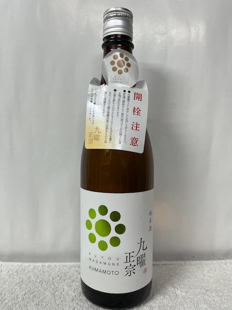 (熊本県:熊本県酒造研究所) 九曜正宗 純米酒 720ml