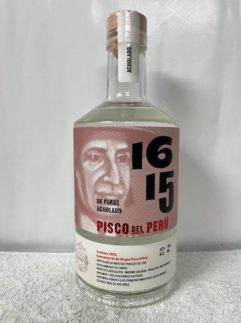 (PISCO DEL PERU) ピスコ 1615 アチョラード ペルー 42度 700ml