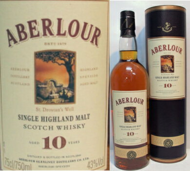 アベラワー 10年 旧ラベル 40度 700ml スコッチ ウィスキー Aberlour