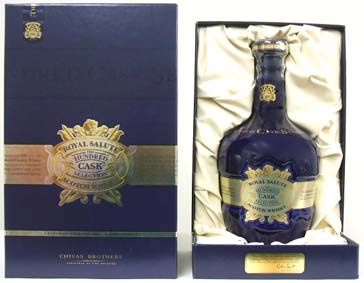 シーバスリーガル ロイヤルサルート 100カスク 専用箱付き 40度 700ml Royal Salute Hundredn Cask Chivas Brothers