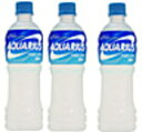 アクエリアス　500ml.ペット×24本