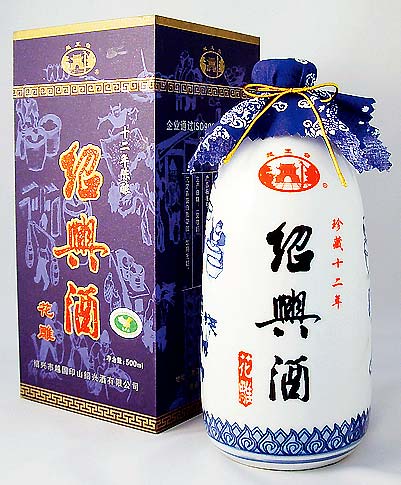 越王台陳年12年花彫酒 [白磁]　16度　500ml×12本