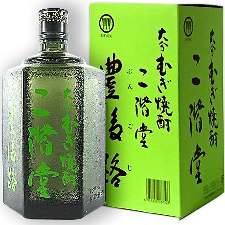 二階堂 吉四六 麦焼酎 吉四六の九州限定判！ 豊後路 ぶんごじ 専用箱付き 25度 720ml 二階堂酒造 本格麦焼酎