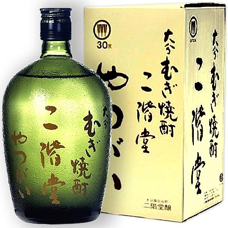 二階堂 吉四六 焼酎 吉四六の原酒30度！少量生産 やつがい 専用箱付き 30度 720ml 二階堂酒造 本格麦焼酎