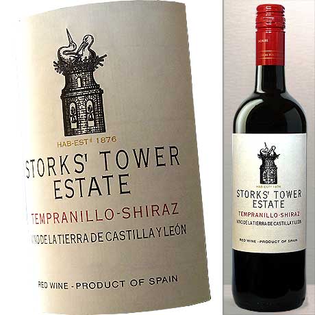 コンサルタントはマスター・オブ・ワイン！ ストークス・タワー 赤 (スペイン-ヴィノ・デ・ラ・ティエラ・カスティーリャ・イ・レオン) 750ml