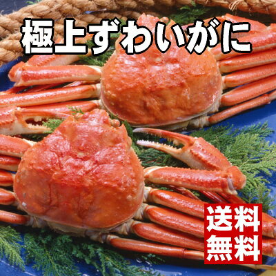 【送料無料・2杯入り】ブランドタグ付き♪朝獲れ・朝茹で・即発送の極上ずわいがに【10P9Oct12】