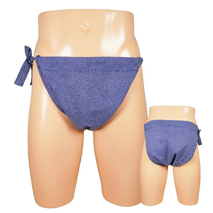 乐天商城 - もっこ ふんどし(褌) スタンダード 鮫小紋!快眠 ふんどしパンツ もっこ 男性用ふんどし クールビズ メンズインナー