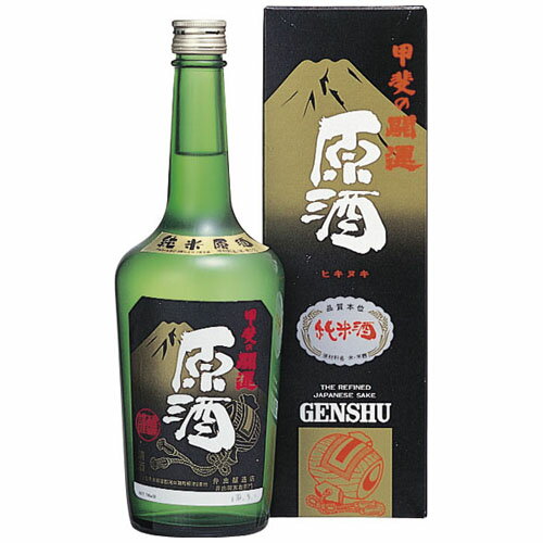 甲斐の開運　純米原酒　720ml