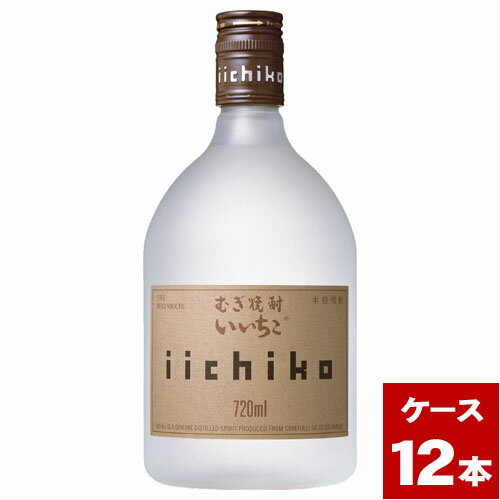 本格麦焼酎　いいちこ　シルエット　25度　720ml×12　三和酒類