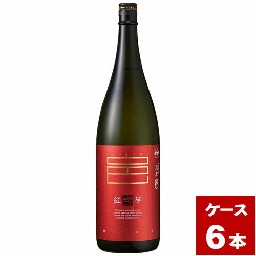 本格芋焼酎　紅芋薩摩邑　25度　1800ml×6　岩川醸造