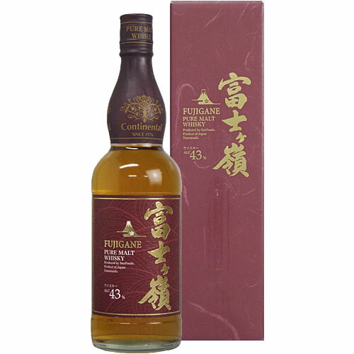 【お取り寄せ】ピュアモルトウイスキー 富士ヶ嶺 -FUJIGANE- 700ml