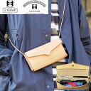 CRAMP 池之端銀革店 cr-927sp ブッテーロ 経年変化 イタリアンレザー クラッチウォレット 長財布 大容量 ネックストラップ 2way オプション ...
