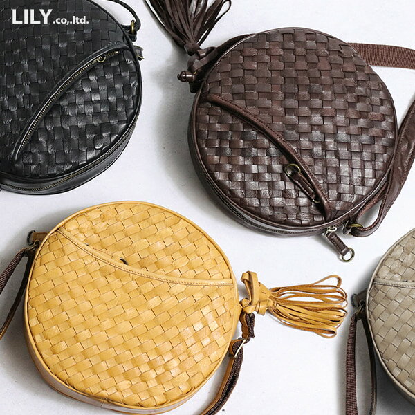 樂天商城 - 馬革 ショルダーバッグ 丸型 ポシェット レディース LILY リリー REALMIND リアルマインド メッツ メッサーラ ミニショルダー ファスナー メッシュ ポニー 編み込み 丸バッグ 軽量 本革 革 レザー 軽い ブランド おしゃれ 20代 30代 40代 50代 60代 70代