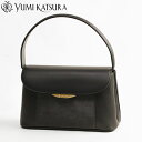 【革の お手入れをして発送】本革 軽い 牛革 フォーマルバッグ YUMI KATSURA 桂由美 yk2252 ブラックフォーマル レディース 慶弔 切り替え可...