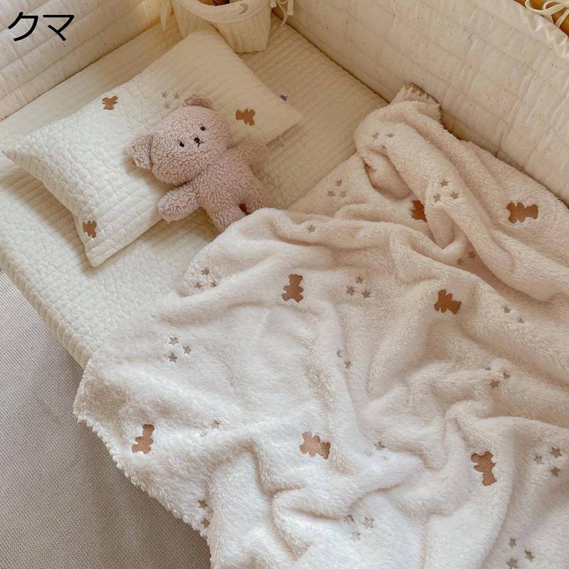 ベビー毛布 ベビーブランケット 刺繍 ひざ掛け 掛け毛布 85 140cm 毛布 可愛い 小さいサイズ 春夏秋冬 フランネル 軽い 薄い 毛布 暖かい 掛け毛布 キッズ 子ども 男の子 女の子 出産祝い プレゼント 保育園